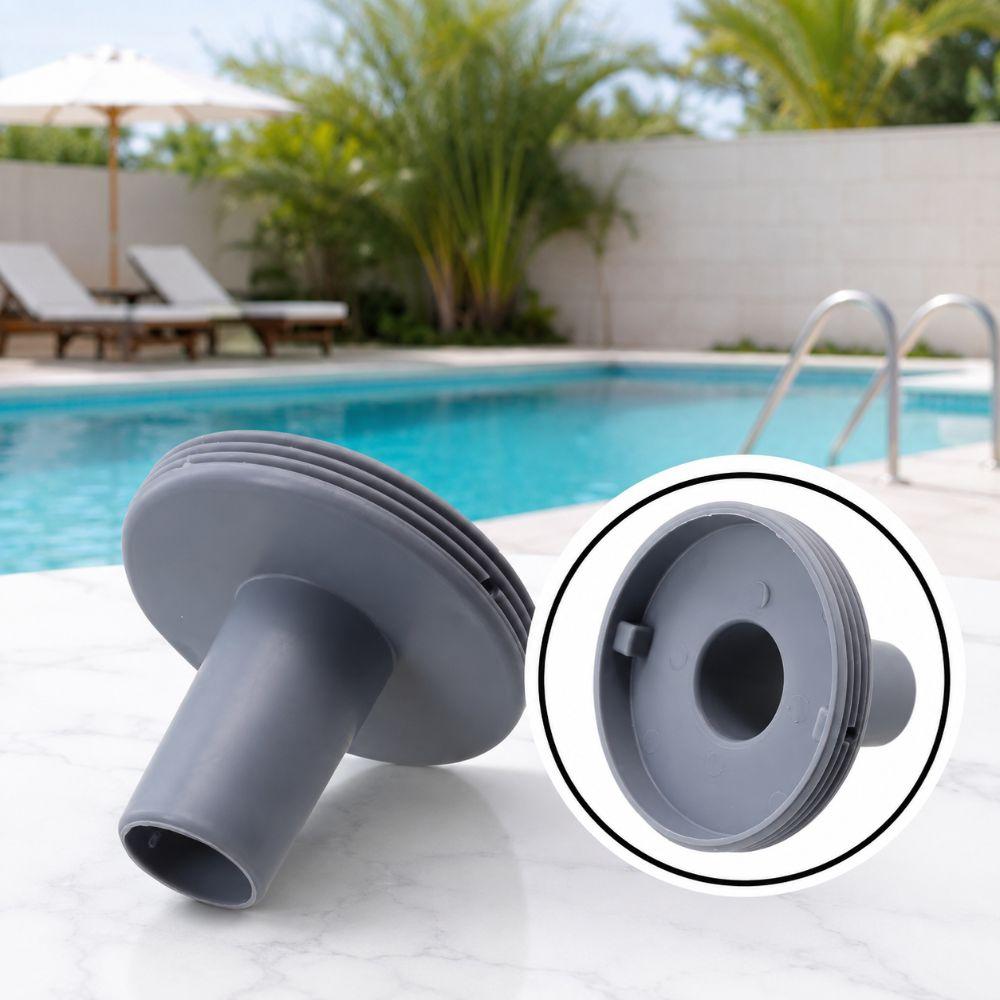 Plastic Pool Fitting 1.25 inch Swimming Pool Connector Replacement Part Strainer Connector