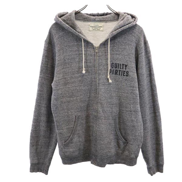 

WACKO MARIA сделано в Японии Принт на спине Толстовка с длинным рукавом Толстовка на молнии L серый Мужская Б/У