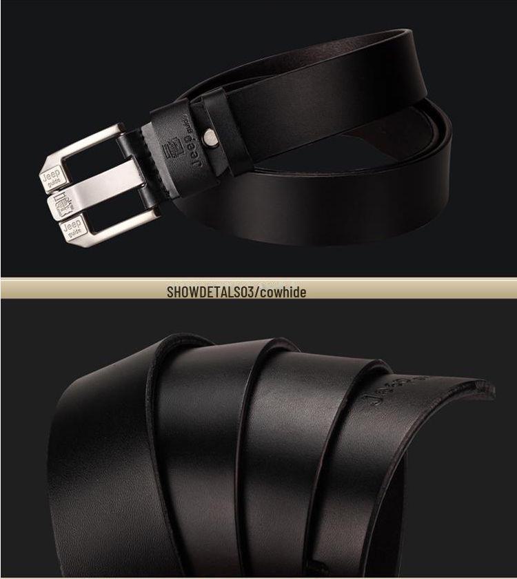 Men's Korean-Style Retro Belt - Strong, Wear-Resistant, Luxury High-End Fashion for Young Professionals