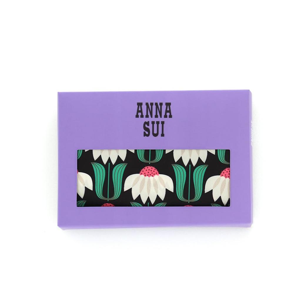 Eco Bag My Bag Retro Flower Green Sui [ANNA SUI] (Replieve) <With Zipper> (Packaged) [Anna 000298-0003-01]