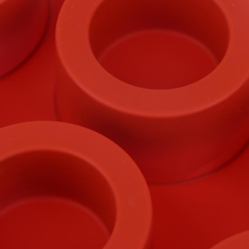 1ks 6jamková kulatá forma na dort Zdobení dortů Silikonová forma DIY Dorty Pečicí nástroje Mousse Mýdlové formy 3D Forma na dort Pečicí pánev