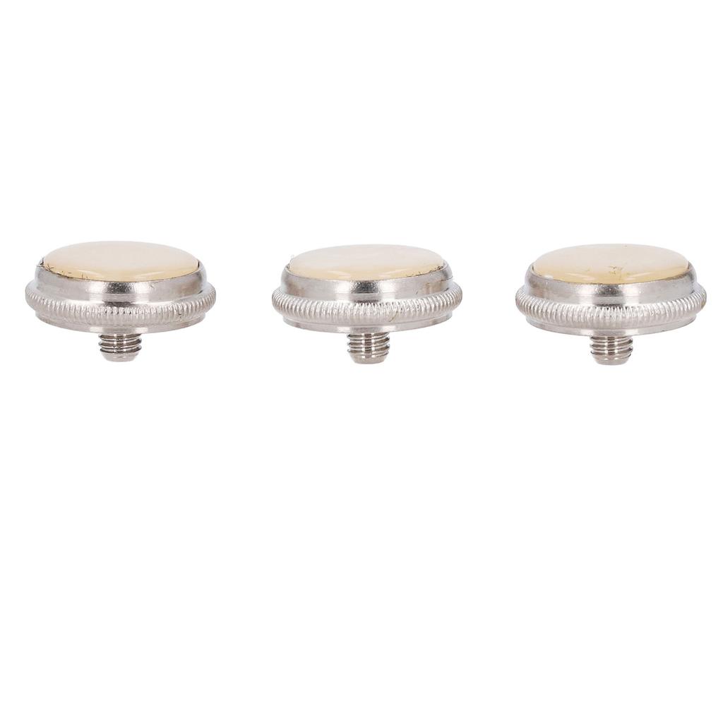 3Pcs Saxophone Finger Buttons Metal Alloy Steel Sax Replacement Parts Accessories