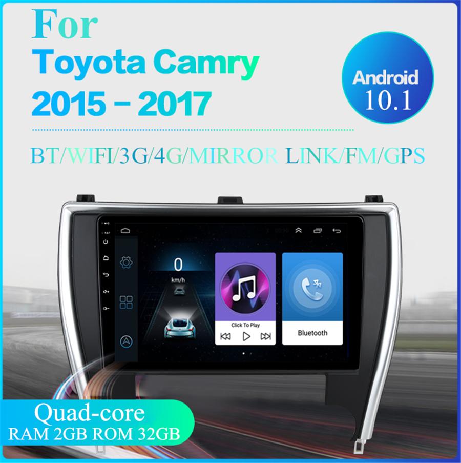 

10.1 Android 10.1 Car Stereo Radio GPS Navi Player Wifi For Toyota Camry 15-17