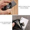 Stainless Steel  Spades A Winemaker Bottle Opener Playing Cards Bottle Opener Credit Card Beer Bottle Opener