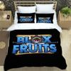 3D Game B-blox Fruits Bedding Sets Exquisite Bed Supplies Set Duvet Cover Bed Comforter Set Bedding Set Luxury Birthday Gift