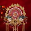 Chinese Style Bride Round Fan Gift for Wedding or Special Occasion