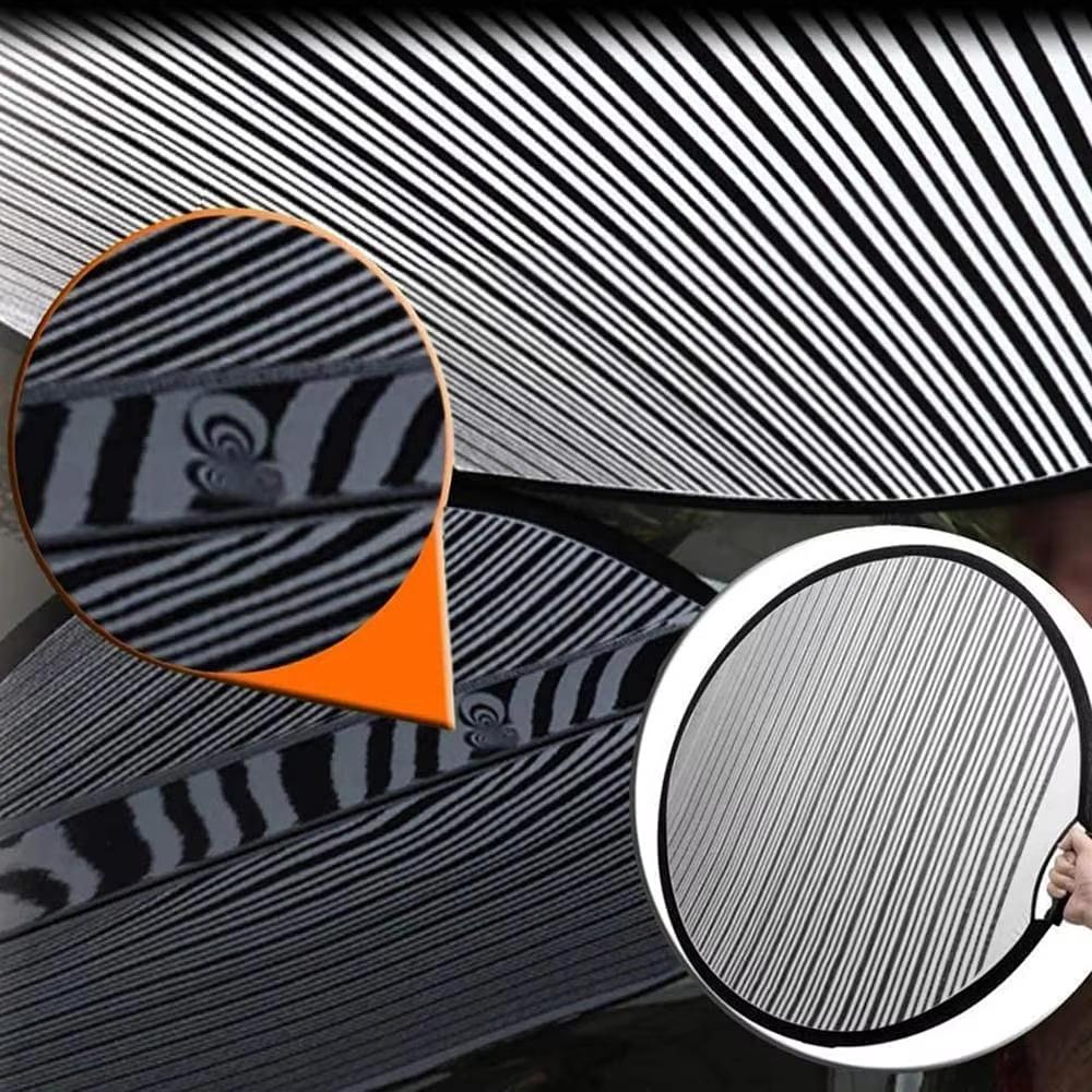 80 cm Delle Faltbare Ausgekleidete Dellenreflektorplatte Stoffreflektor Linienbrett Kratzer für Auto Dellenentferner Prüfwerkzeug Handwerkzeuge