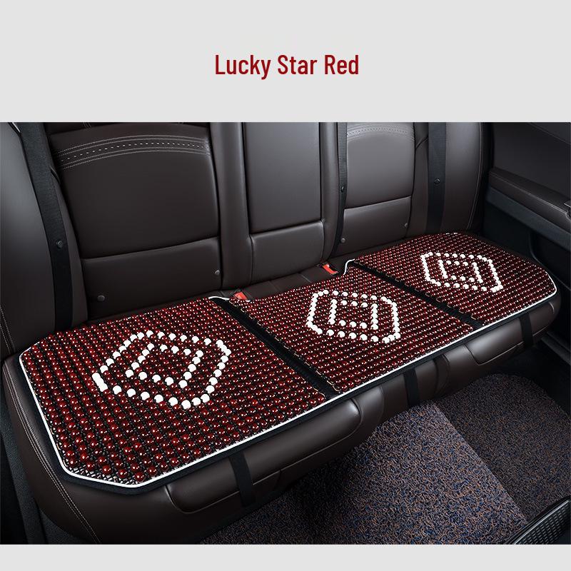 Atmungsaktives Autositzkissen mit Holzperlen - Sommerkühlung & Ganzjährige Belüftung