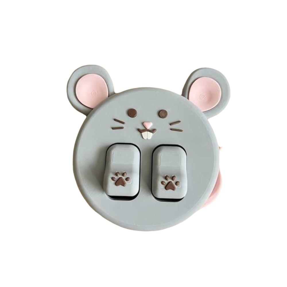 Cartoon Animal Light Switch Cover Creative Animal Switch Ornament Bedroom Wall Decor