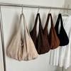 New Suede Tote Bag Women's Retro Matte Shoulder Bag High-end Large-capacity Commuting Versatile Shopper Handbags