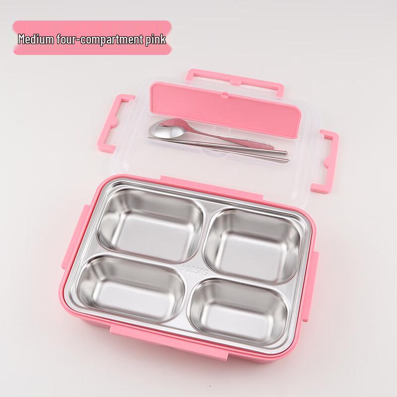 Qianxing 304 Stainless Steel Divided Bento Lunch Box