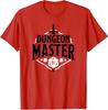 Dungeons and Dragons Dungeon Master Svärd och Tärningar Logotyp T-shirt