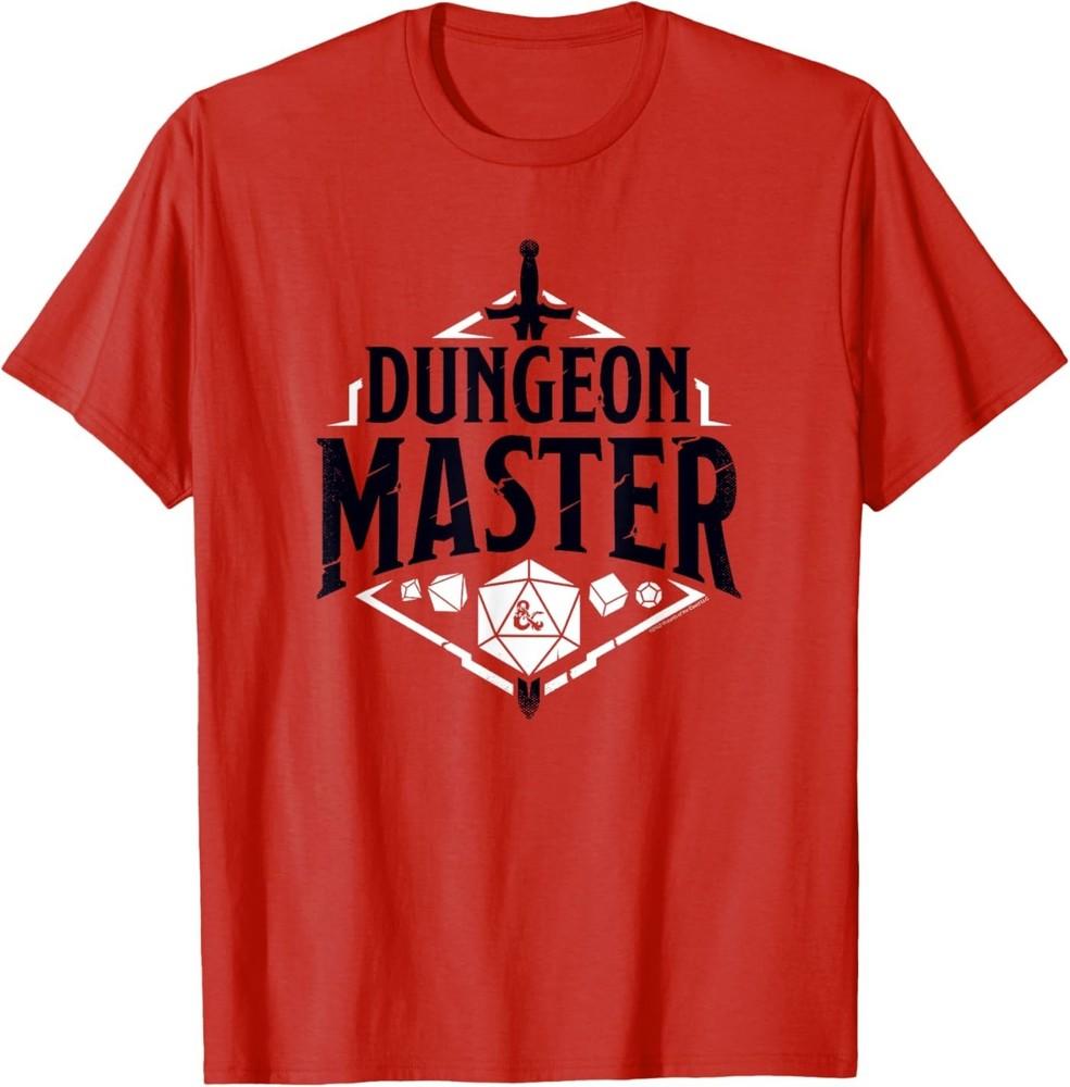 Футболка с логотипом Dungeons and Dragons: Мастер Подземелий, Меч и Кости S