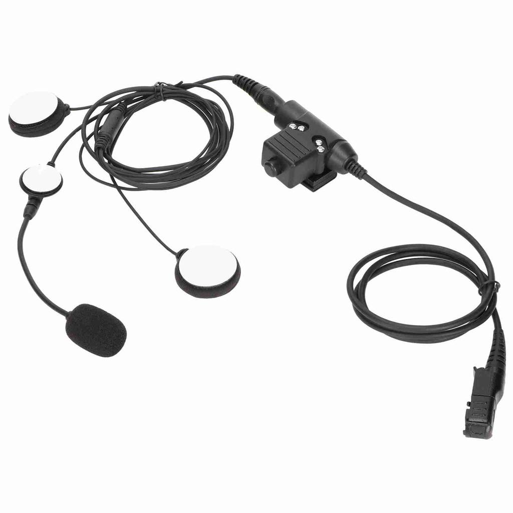Motorcycle Helmet Headset Professional 7.1mm Helmet Headphone with U94 PTT for MOTOROLA XiR P6600