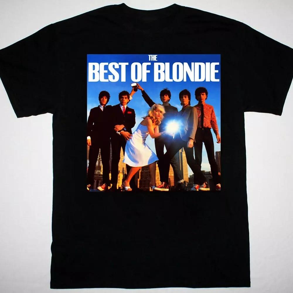 The best of Blondie band black T-shirt short sleeve All sizes S-5Xl Unisex T-Shirt M