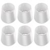 6PCS Simple Wall Light Chandelier Fabric Lamp Shade Light Fixture for Bedroom Living Room Decoration