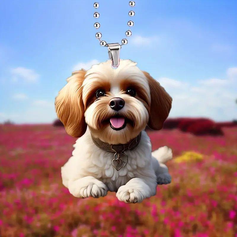 Charming Acrylic Hanging Pendant Ideal For Car Interior Decoration And Cheer Holiday