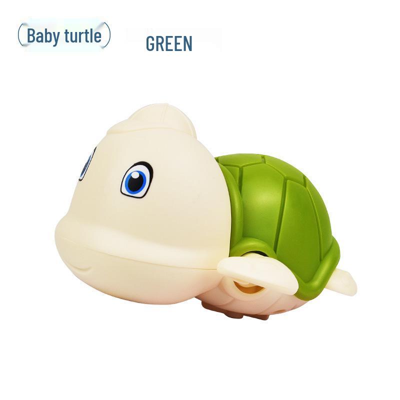 Wind-Up Cartoon Frog Baby Bath Toy