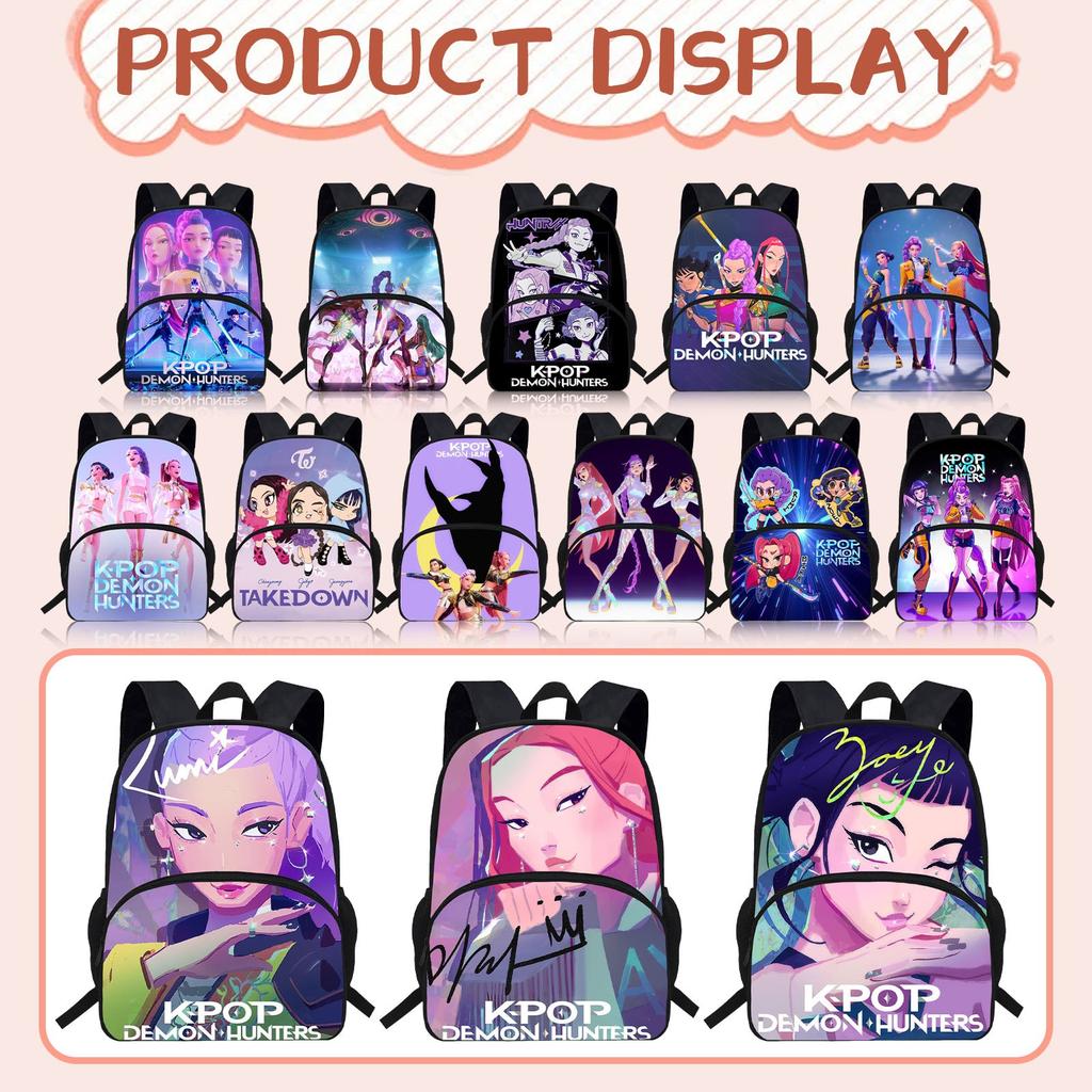 Elementary School Cartoon Backpack And Peripheral Backpack