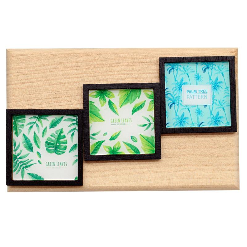 3Pcs/Set Dollhouse Mini Modern Illustrations Minimalist Murals DIY Mini Furniture Model Set Toy Living Room Scene Accessories