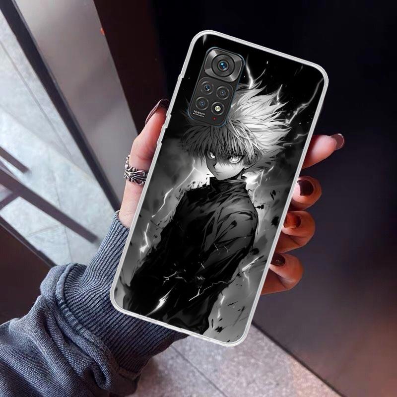 Huner X-Hunters Killua Phone Case For Xiaomi Redmi Note 10 11 12 13 14 15 Pro Plus 11S 12S 14S 11T 11E 10S Soft TPU Back Cover R