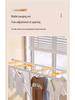 Telescopic Folding Clothes Rack for Indoor & Outdoor Use