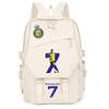 Football Player C Luo Peripheral Printing Trend Schoolbag Junior High School High School Students Large Capacity Spine Backpack