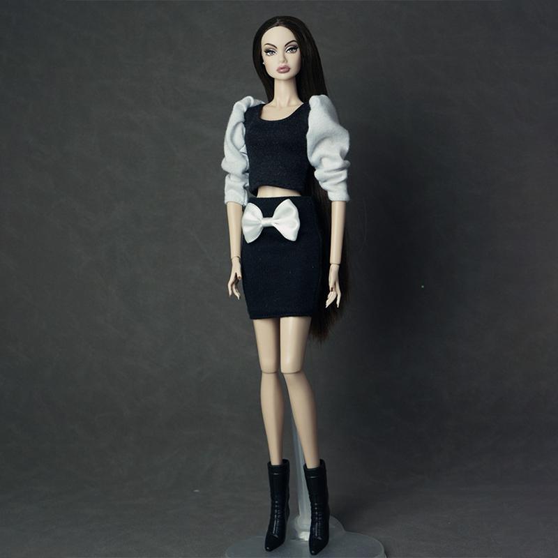 30cm Doll Clothes Multi Joint Doll Clothing Short Skirt Doll Clothes Accessories Doll Dress Kids Birthday Gifts