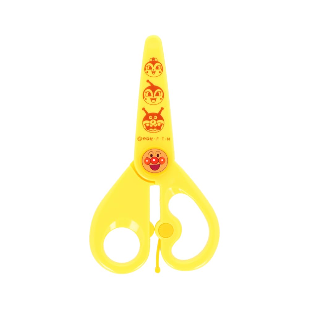 Stationery Resin My First 5440010A Sun-Star "Let's Go! Anpanman" Children's Scissors, Scissors, Step, Anpanman,