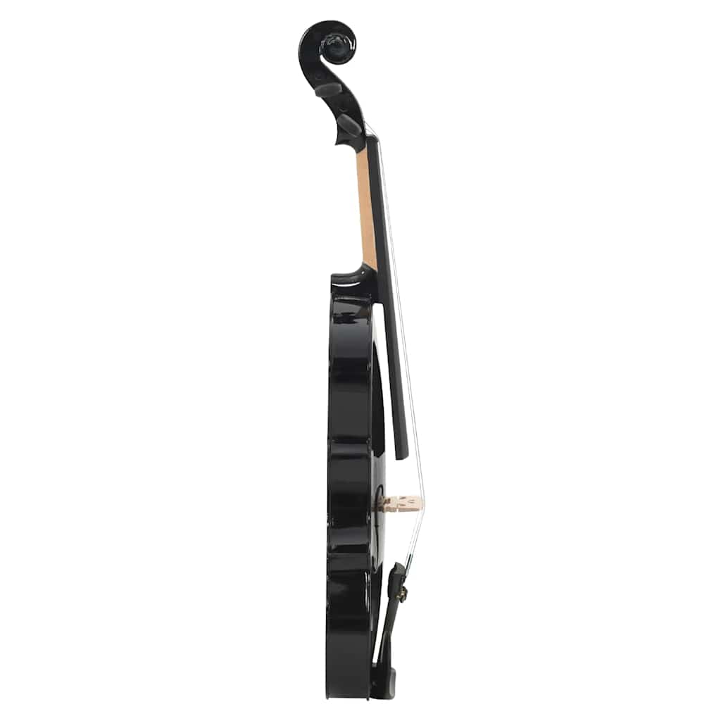 Violin Complete Set with Bow and Chin Rest Light Wood Size 4 4