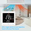 Smart Fan Coil for 4 Pipe System Thermostat WIFICelsius485 with Application & Voice Control 3.5 Inch LCD Display Intelligent Programmable Therm