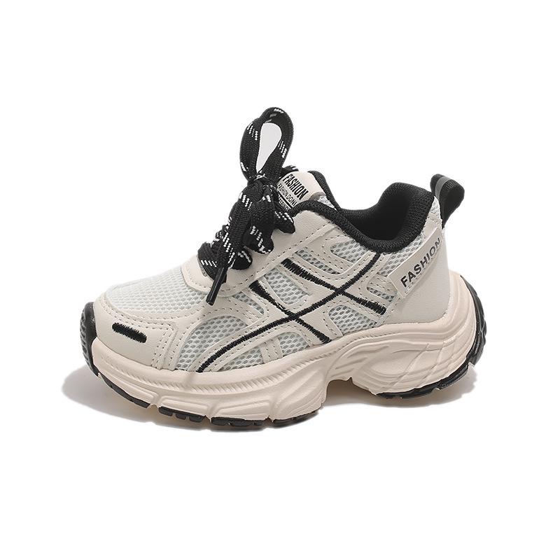 Scarpe alla moda per bambini in stile coreano - Primavera 2026: Scarpe da ginnastica leggere e comode per la corsa per ragazzi e ragazze.