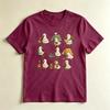 Camping Duck Tee Cute Duck Activities Collage Graphic Tshirt Duck Lover Gift Tshirt Whimsical Outdoor Adventure Casual Tee