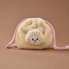 BT21 RJ BABY More Fluffy Face Plush Doll String Pouch