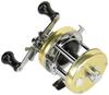 AbuGarcia Ambassador 5500CS Rocket Champagne Gold Right Hand Double Handle Bass Snakehead Catfish Top Water Round Reel (Ambassadeur)