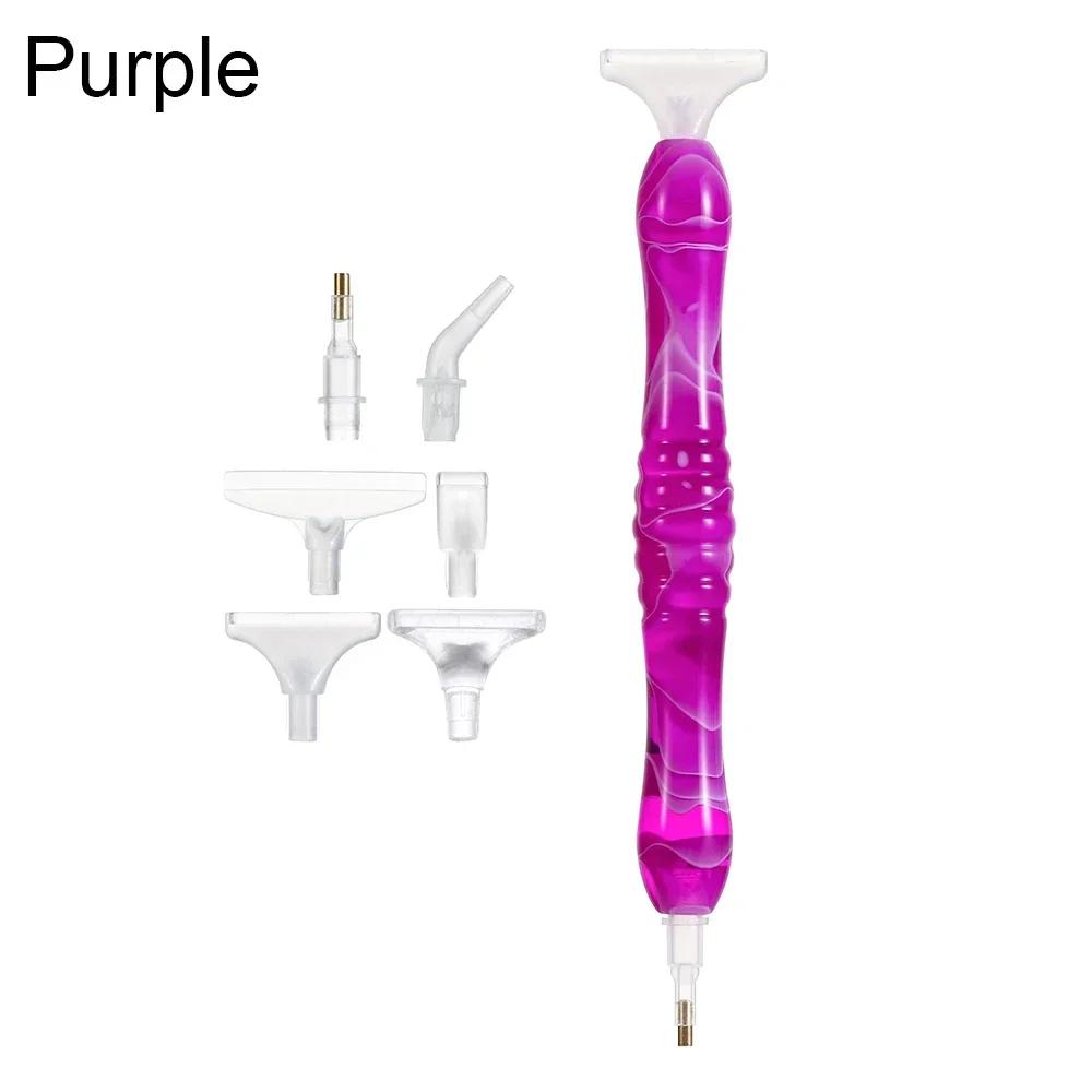 Crystal Double Head Point Drill Pen 5D Diamond Painting Pen DIY Arts Crafts Cross Stitch Embroidery Sewing Handmade Accessories