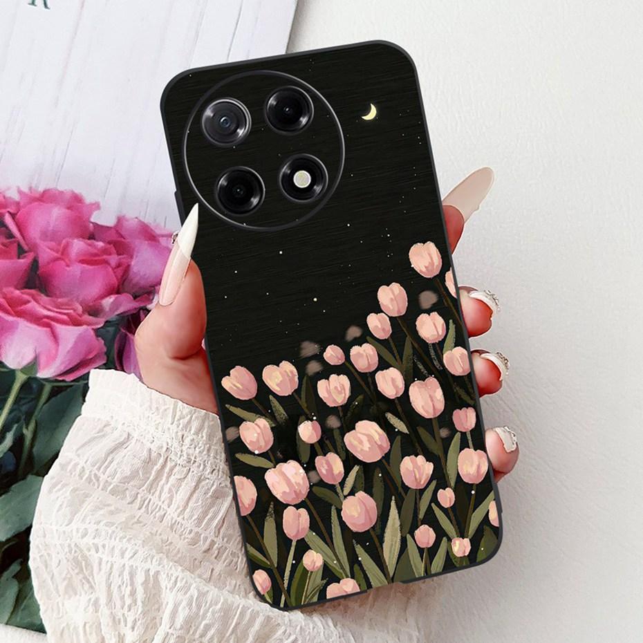 New Design Phone Case For Tecno Camon 30S Pro Camon30S CLA5 CLA6 Black Silicon Soft TPU Back Cover For Camon 30S 30SPro 4G