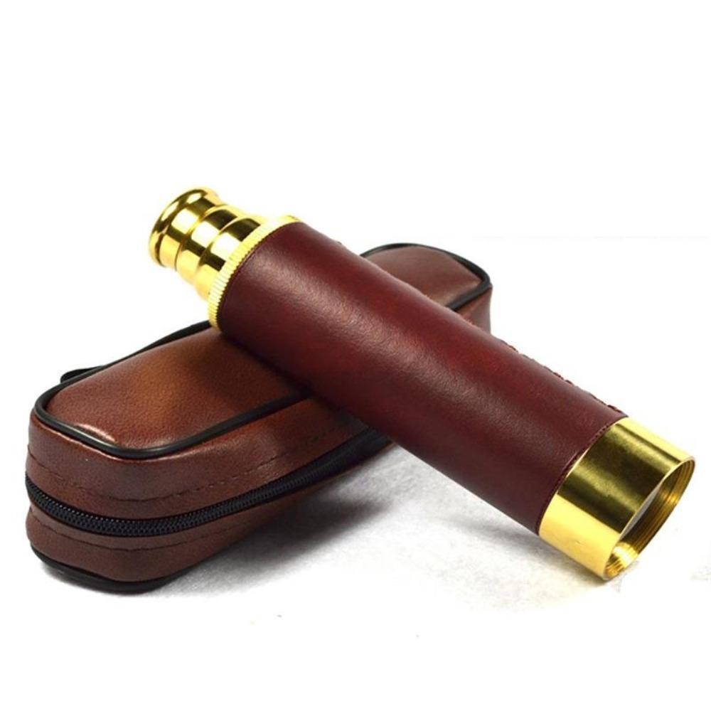 [Retro Monocular Telescope] Foldable Retro Monocular Telescope - Portable for Games, Traveling, Hiking, Hunting, Camping