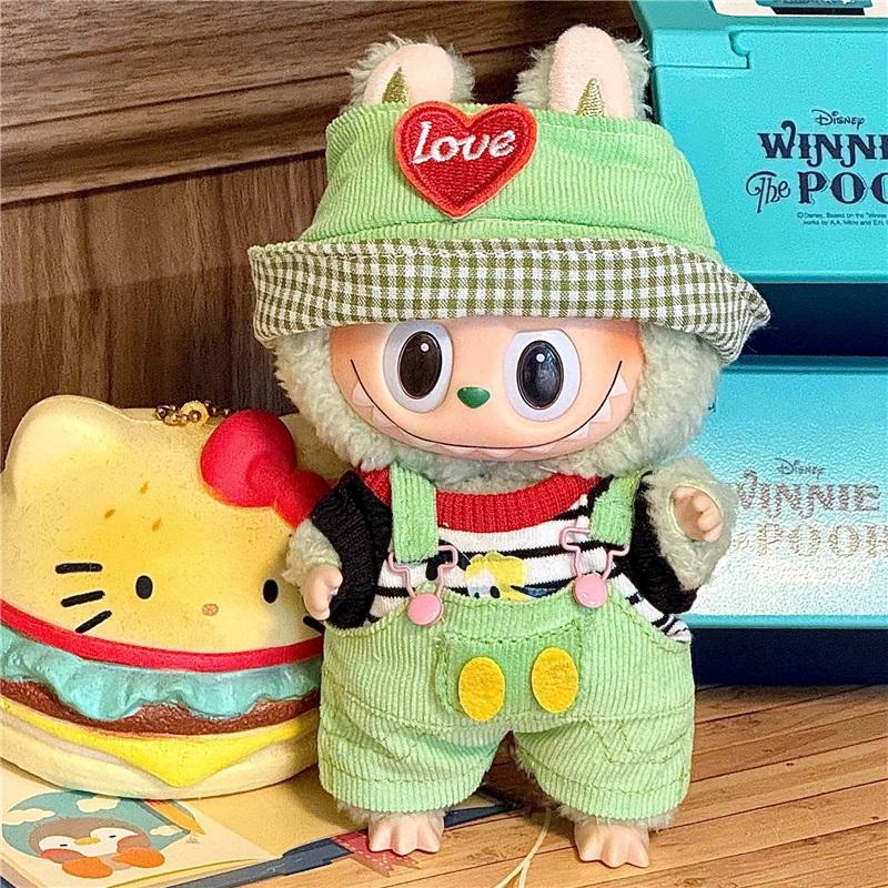 Nur Kleidung ist geeignet für Labubu Sitzparty Babykleidung Ein Zwei Drei Generationen von Labubu Kleidung Accessoires Peripheriegeräte