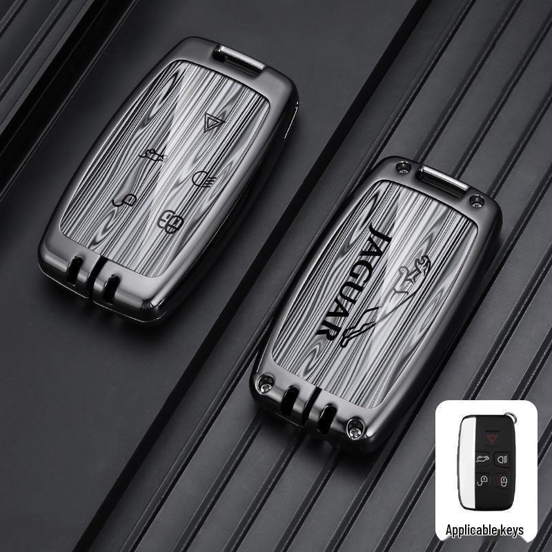 23 Jaguar XFL/XEL/F-Pace/XJL/F-Type/E-Pace Key Case with Metal Buckle for Men & Women