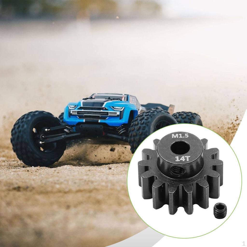 RC Car Pinion Gear 1.5 Modulus Easy to Install Upgrade Part Professional Fittings Repair Parts