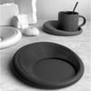 Silicone Heat Insulation Mat Waterproof Coffee Coaster Teas Coffee Cup Tray Home Car Key Storage Trays Easy To Use