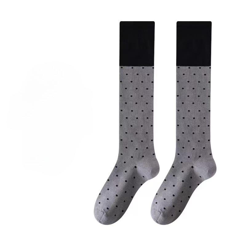

1 Pair Trend Socks Hot Diamond Luxury Rhinestone Medium Tube Women S Socks Four Seasons Fashion Cotton Hosiery One Size