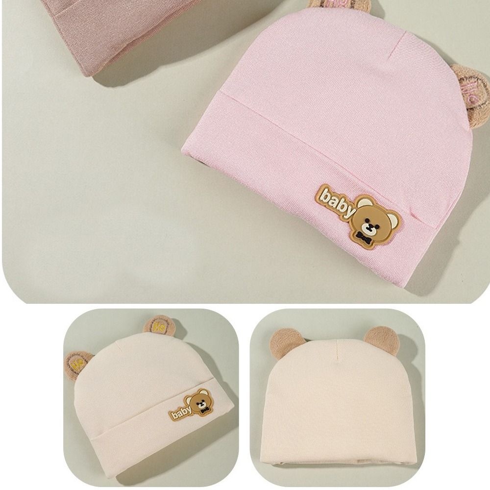 Weiche Baumwolle Baby Warme Mützen Winter Warme Beanie Mode Haubenmützen Herbst Winter