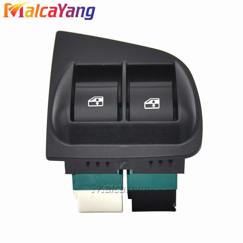With Panel Power Window Single Switch Replacement For Fiat Idea Doblo 2001-2015 Lancia M 735417034 High Quality