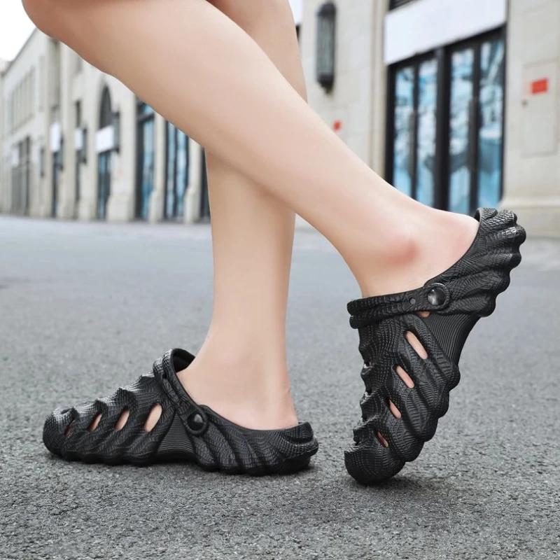 Fashion Hole Male Slipper Fishing and Wading Beach Slides Low Price Trend 2025 Elegant Eva Designer Luxury Summer Sale Style Men's Shoe