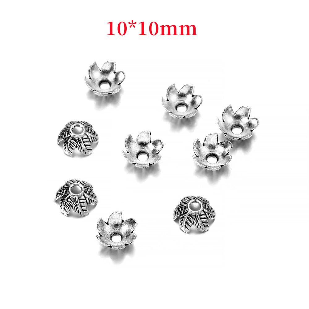 6 8 9 10 12mm Bead Caps For Jewelry Bead Caps End Receptacle Hollow Out Flower Torus DIY Spaced Apart Jewelry Making
