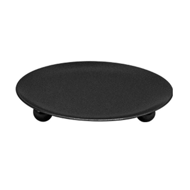 Überzogene Kerzenhalter Säule Metallplatte Hochzeit Party Festival Duftkerze