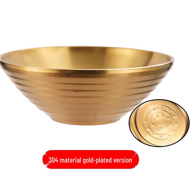 304 Stainless Steel Insulated Ramen Noodle Bowl