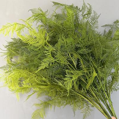 Large Artificial Fern Plant Branches Realistic Handmade Boston Fern Leaves Elegant Real Touch Fake Plants Outdoor Garden Decor